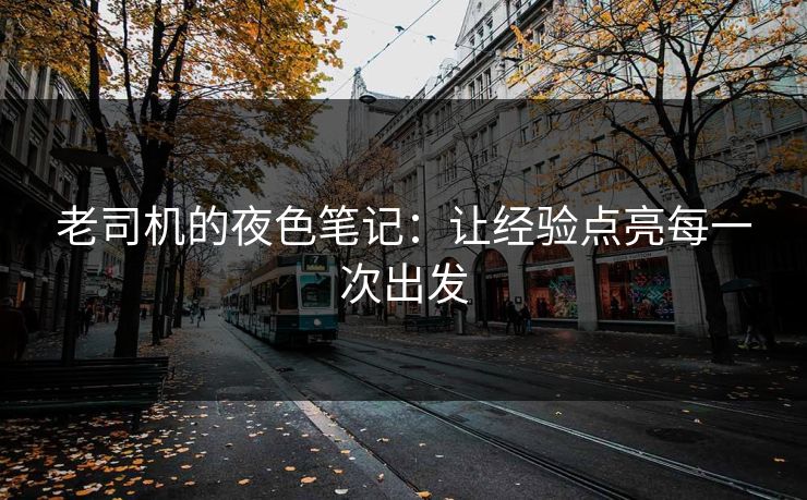 老司机的夜色笔记：让经验点亮每一次出发